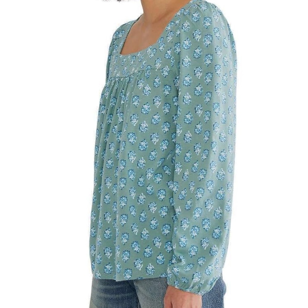 Lucky Brand Blue Floral Blouse​